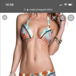 Maaji Pineapple Bikini Top